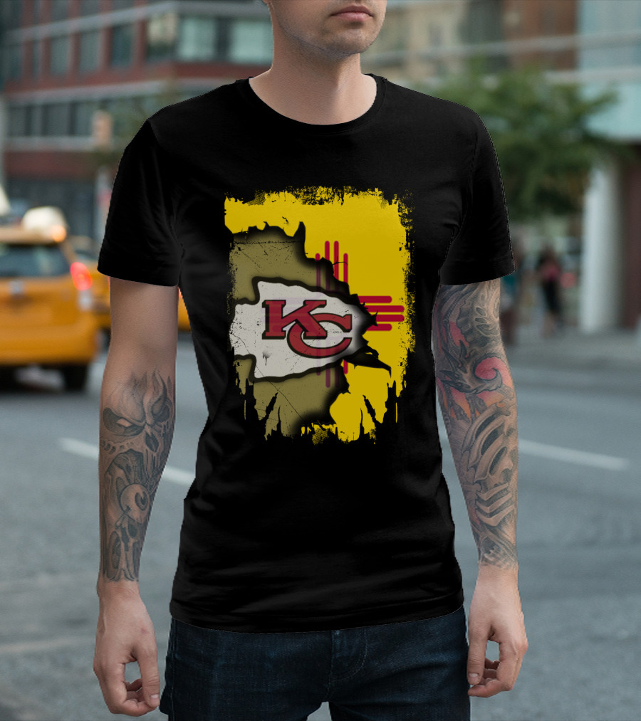 Kansas City Chiefs New Mexico Zia Symbol Together T-Shirt