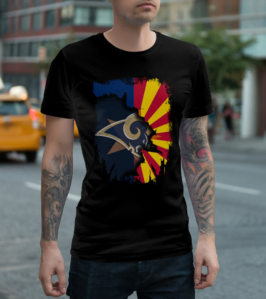Arizona and Los Angeles Rams United T-Shirt