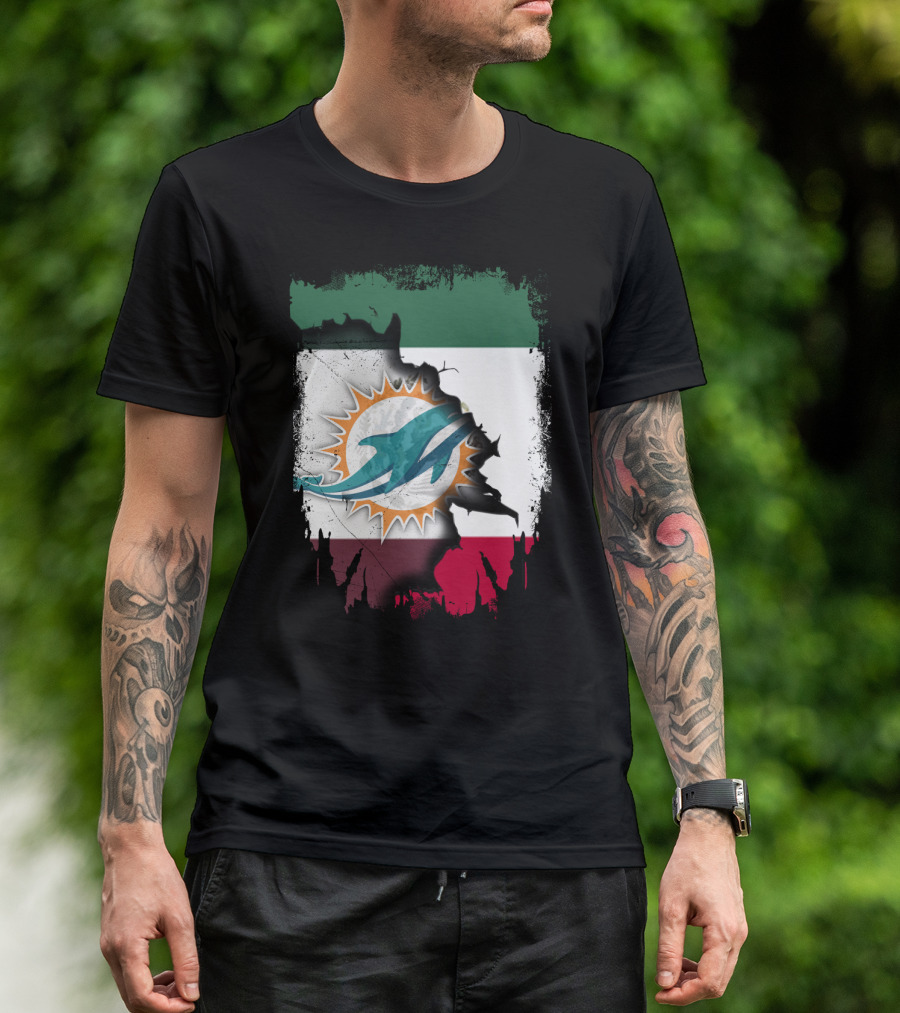 Mexico Dolphins Unity Emblem T-Shirt