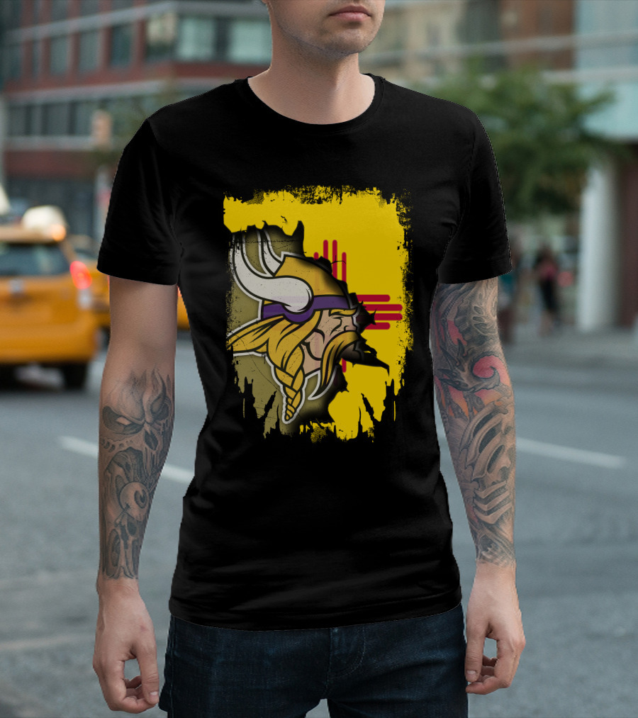 New Mexico with Vikings and Zia T-Shirt