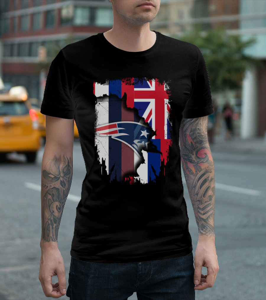 Together Hawaii Patriots Flag Fusion T-Shirt