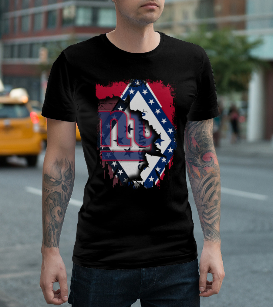 Together Arkansas Giants Flag Emblem T-Shirt