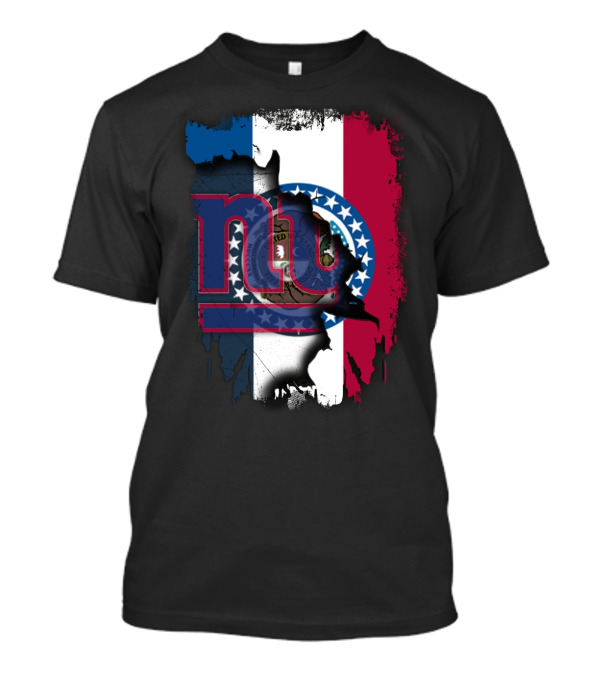 Missouri Pride With New York Giants Fan Unity T-Shirt