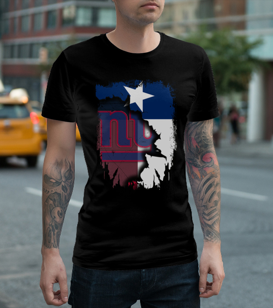 Together Texas Star with New York Giants T-Shirt