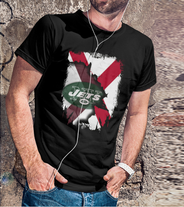 Together Alabama Jets Football Emblem T-Shirt