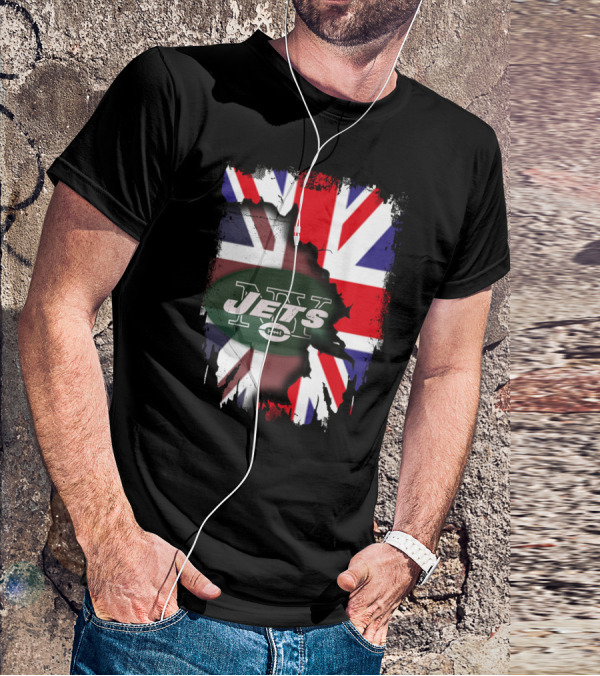 Jets United Kingdom Flag Fusion T-Shirt