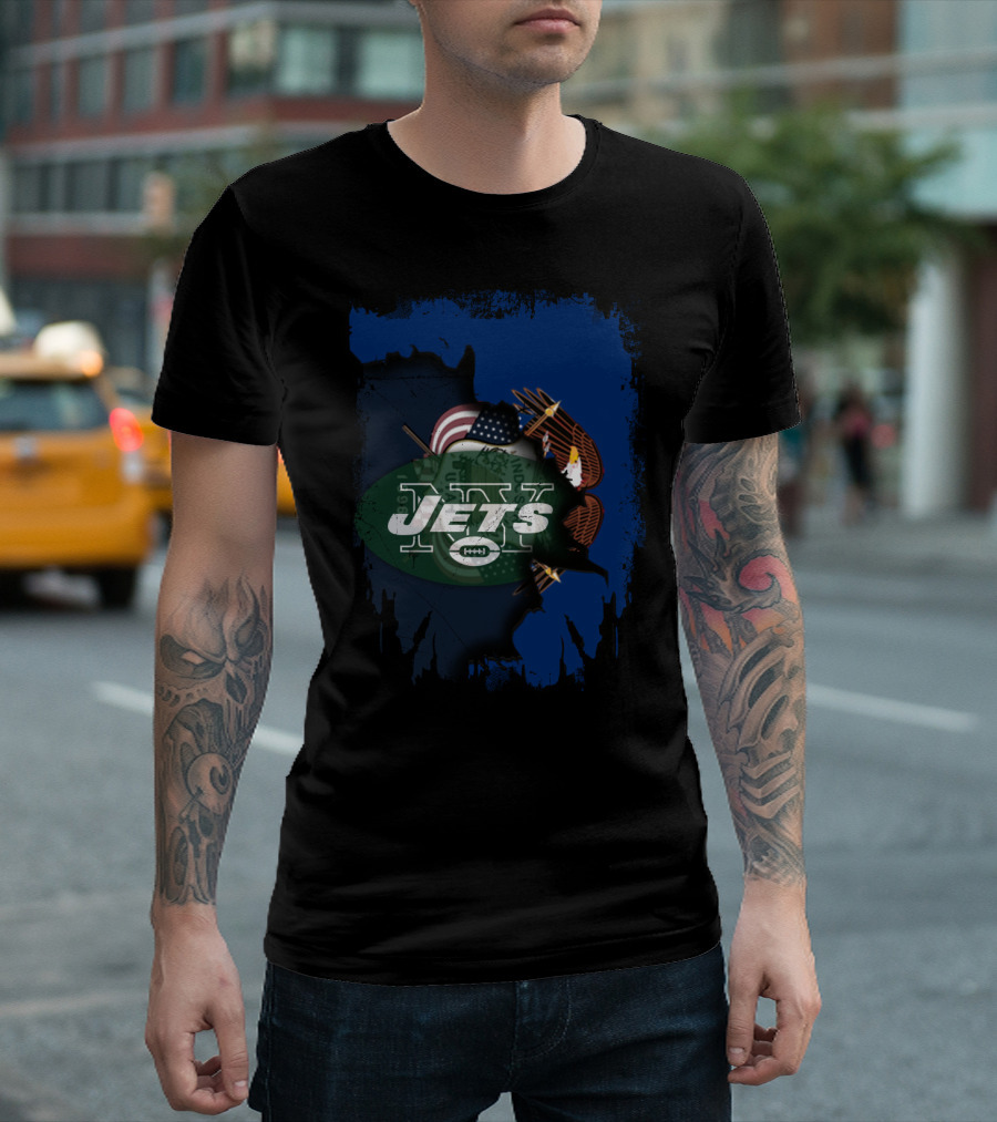 United Symbols Utah Jets Football T-Shirt