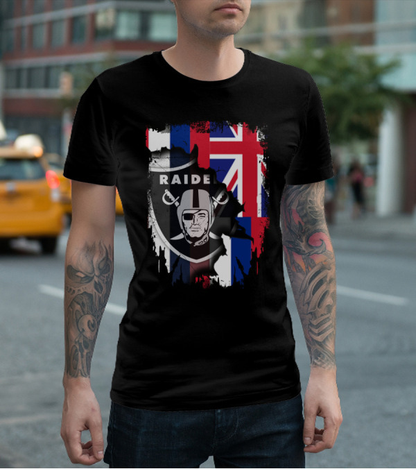 Together Raiders Hawaii Union Flag Fusion T-Shirt