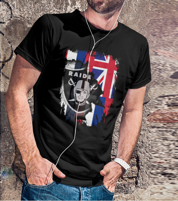 Together Raiders Hawaii Union Flag Fusion T-Shirt