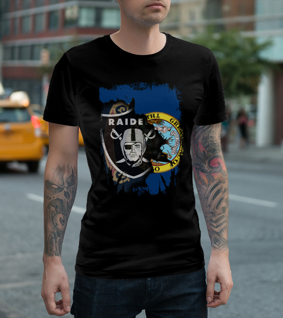 Together Idaho Raiders Logo State Pride T-Shirt