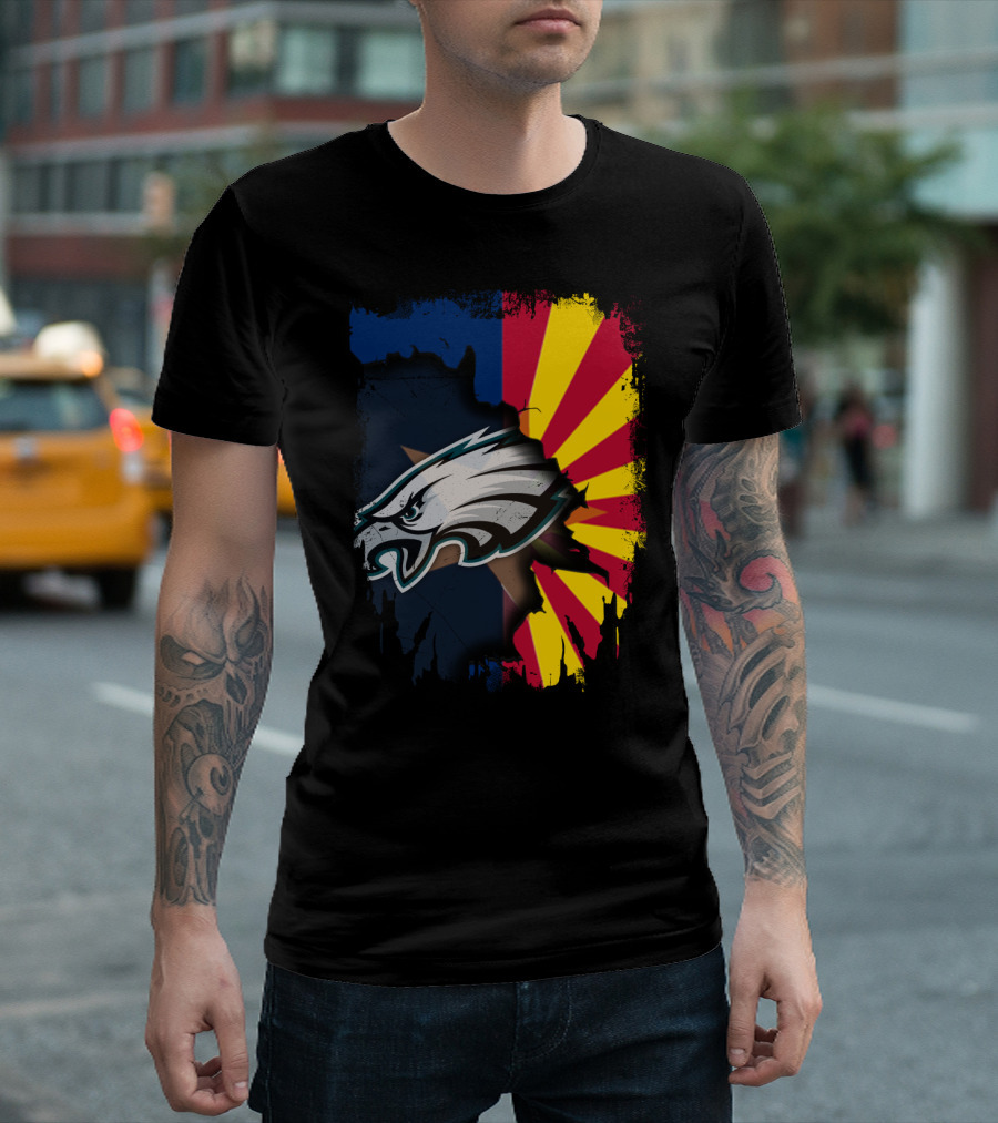 Arizona Eagles Unity Flag Emblem T-Shirt