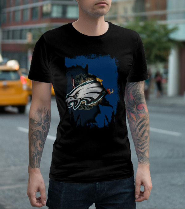 Together Vermont Philadelphia Eagles T-Shirt