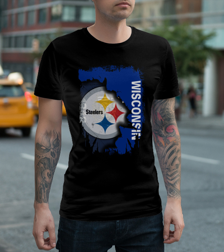 Wisconsin Steelers Logo Integration T-Shirt