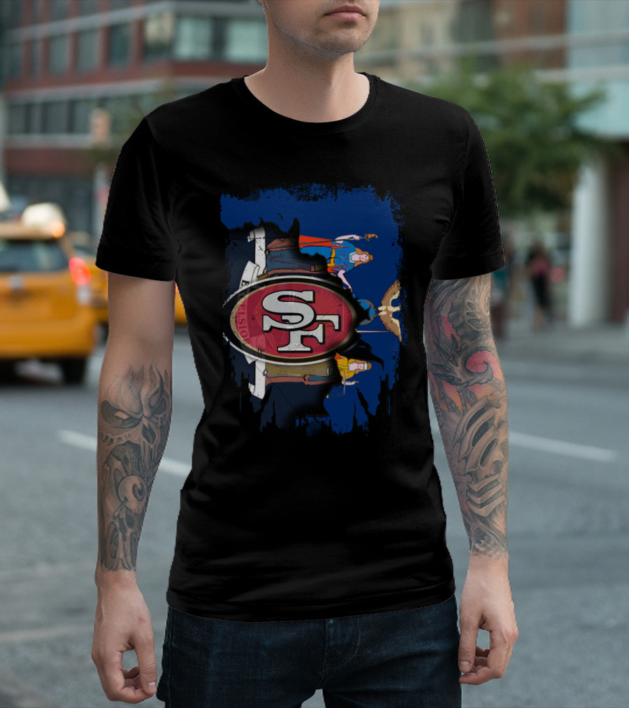 Together New York SF 49ers State T-Shirt