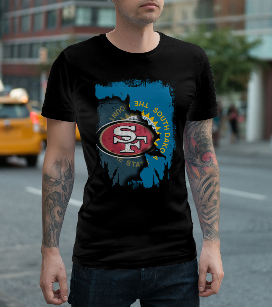 Together South Dakota SF 49ers The State Of South Dakota T-Shirt
