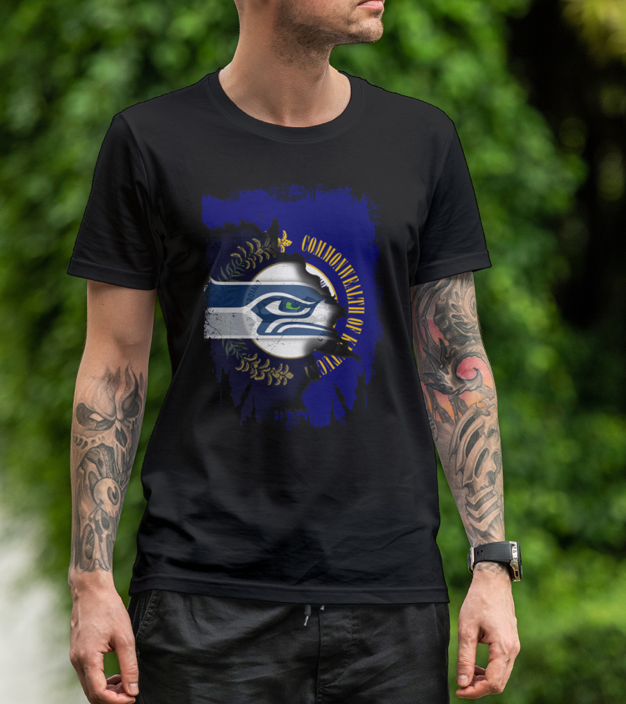 Together Kentucky Commonwealth With Seahawks T-Shirt