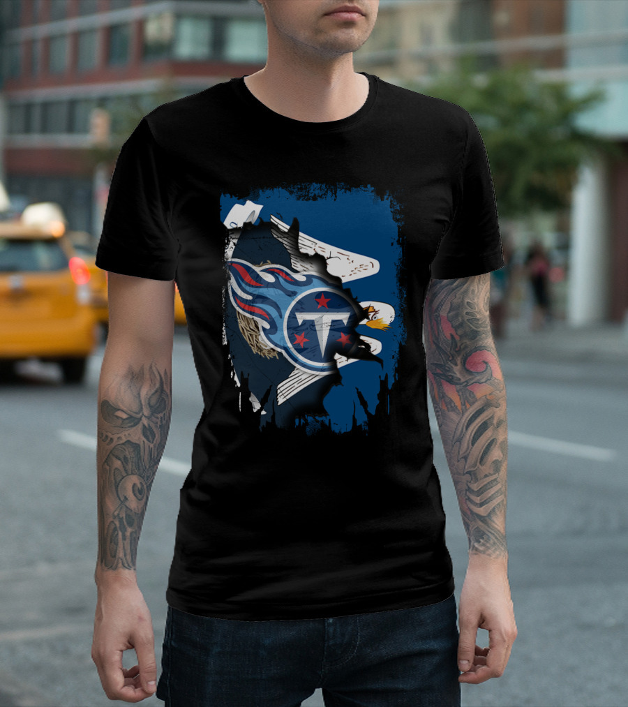 Together Louisiana Titans Eagle Hybrid T-Shirt