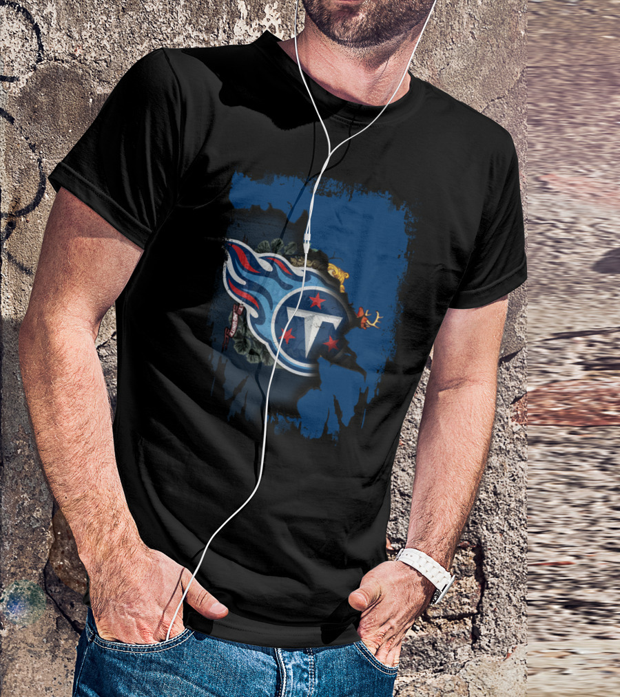 Together Vermont Titans With Tennessee Football Emblem T-Shirt