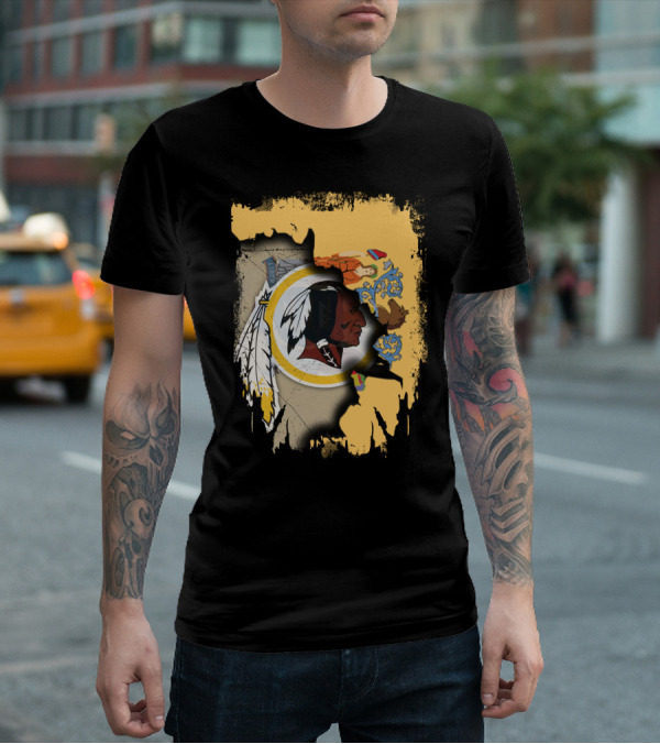 New Jersey And Redskins Unity Collaboration T-Shirt