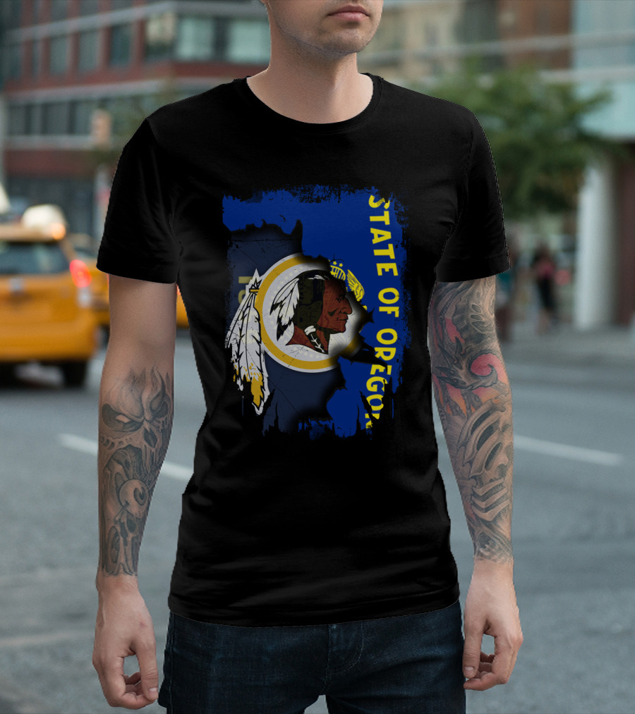 Together Oregon State With Redskins T-Shirt
