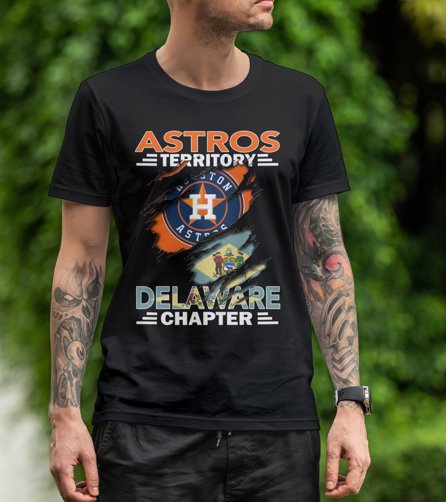 Astros Territory Houston Astros Delaware Chapter T-Shirt