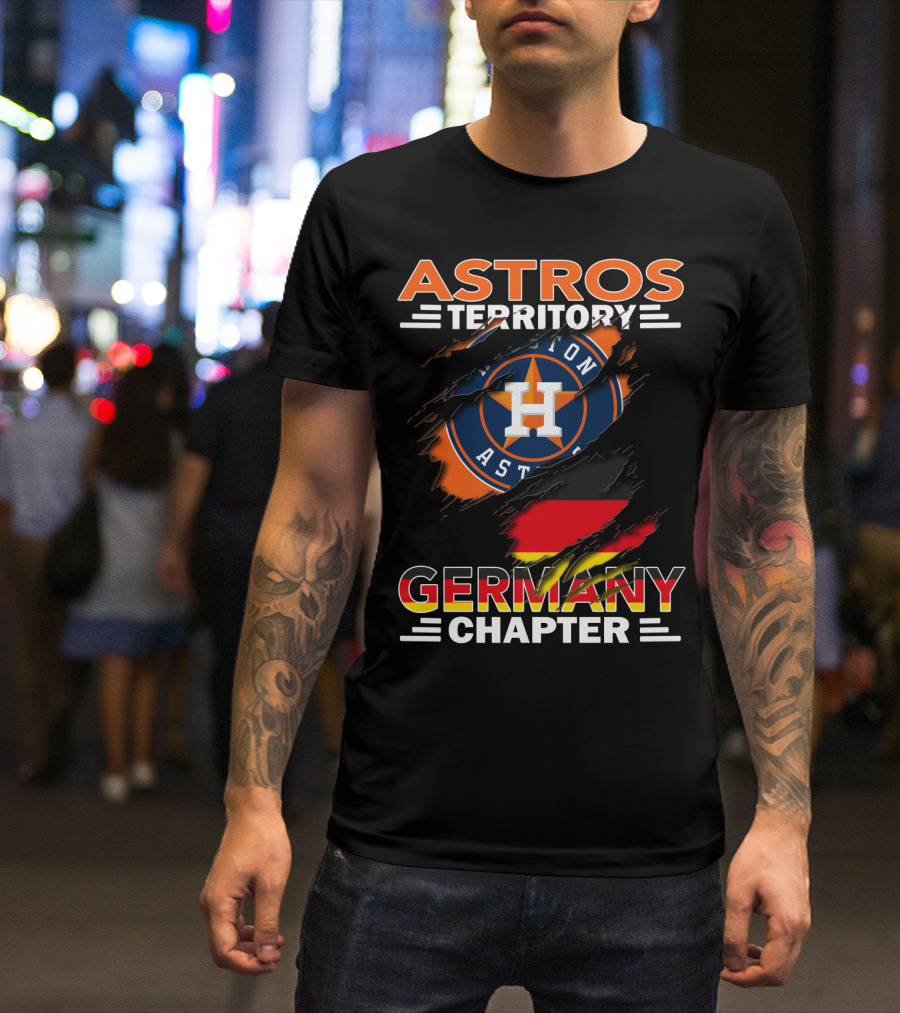 Astros Territory Germany Chapter Houston Astros Fan Club T-Shirt