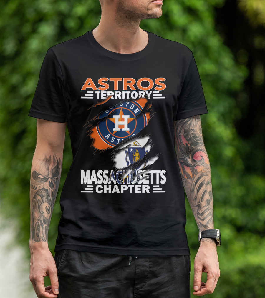 Astros Territory Houston Astros Massachusetts Chapter T-Shirt
