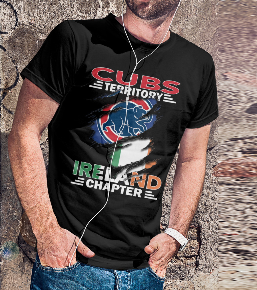 Cubs Territory Ireland Chapter Flag And Bear Emblem T-Shirt