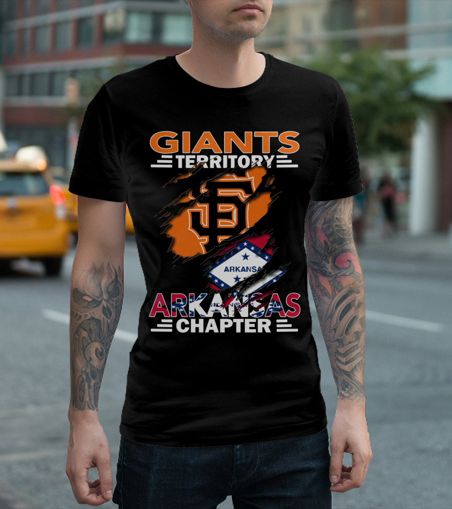 San Francisco Giants Territory Arkansas Chapter T-Shirt