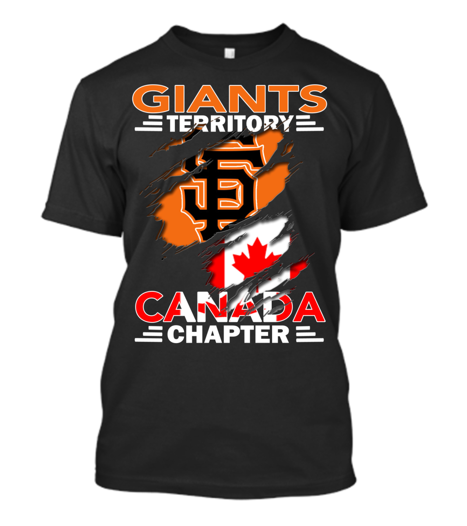 San Francisco Giants Territory Canada Chapter T-Shirt