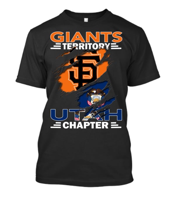 San Francisco Giants Territory Utah Chapter Fan Base T-Shirt