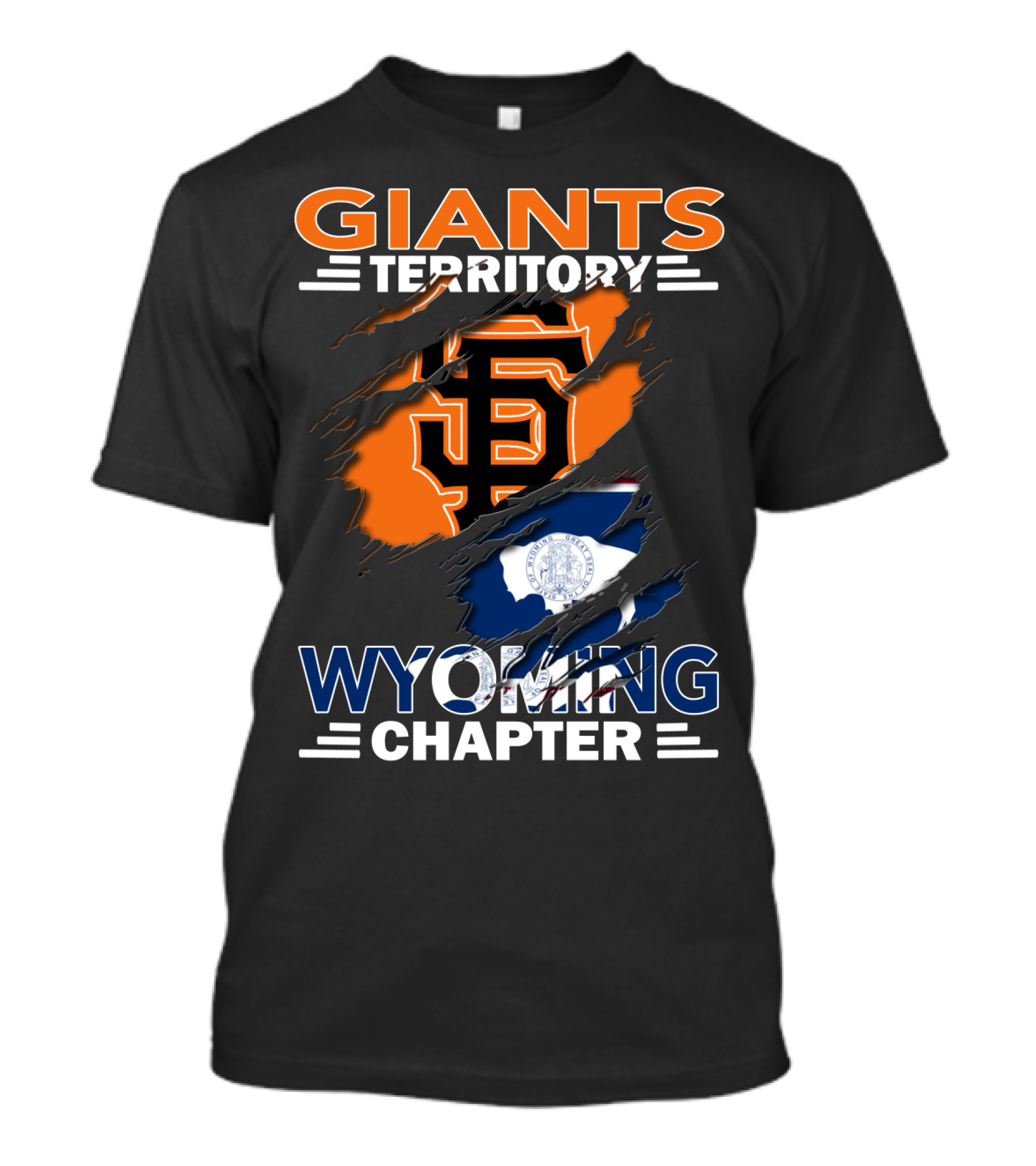 Giants Territory Sf Wyoming Chapter T-Shirt