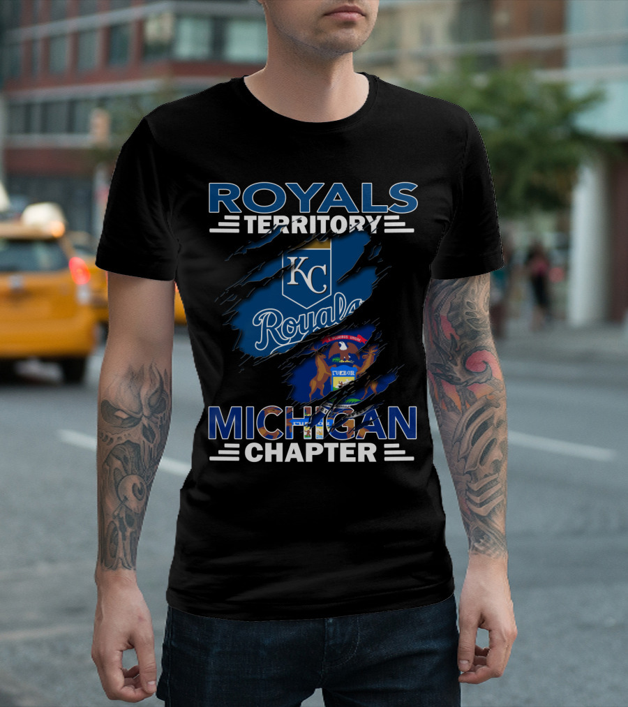 Royals Territory KC Michigan Chapter T-Shirt