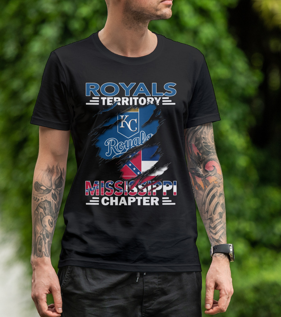 Royals Territory Kansas City Mississippi Chapter T-Shirt
