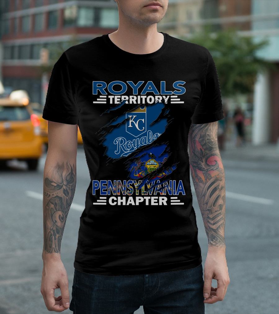 Royals Territory KC Pennsylvania Chapter T-Shirt