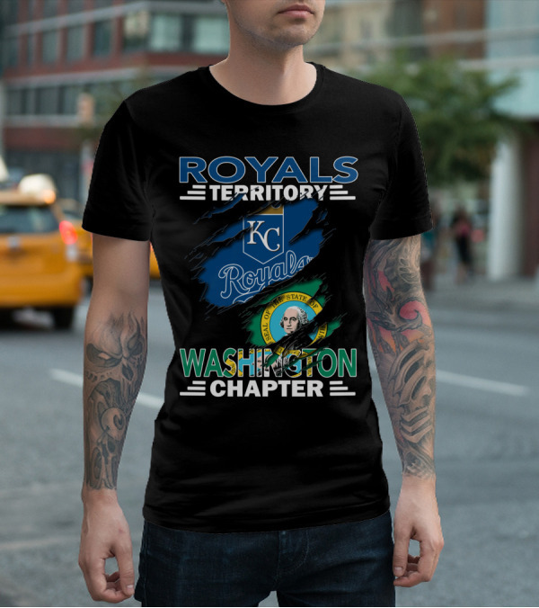 Royals Territory KC Washington Chapter Seal T-Shirt