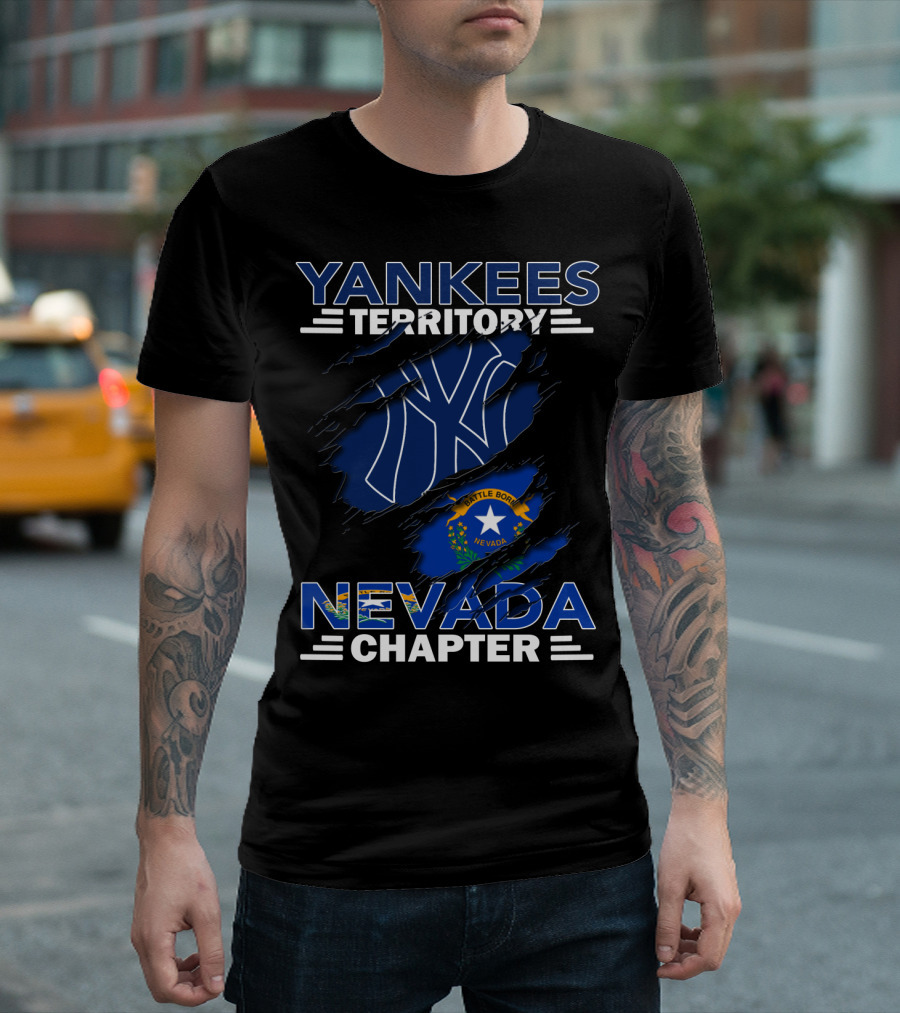 Yankees Territory Battle Born Nevada Chapter T-Shirt