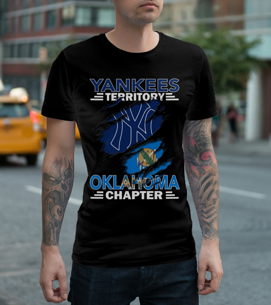 Yankees Territory Oklahoma Chapter Flag Edition T-Shirt