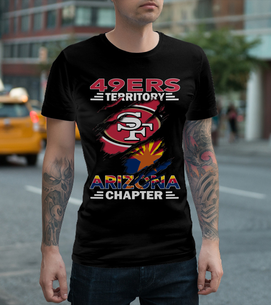 49ers Territory SF Logo Arizona Chapter T-Shirt