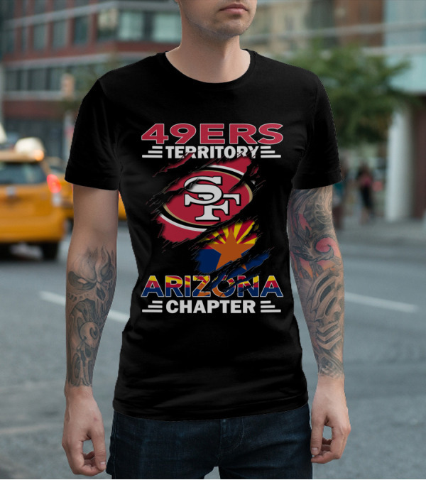 49ers Territory SF Logo Arizona Chapter T-Shirt