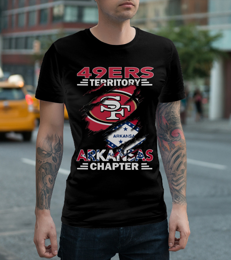 49ers Territory SF Logo Arkansas Chapter T-Shirt