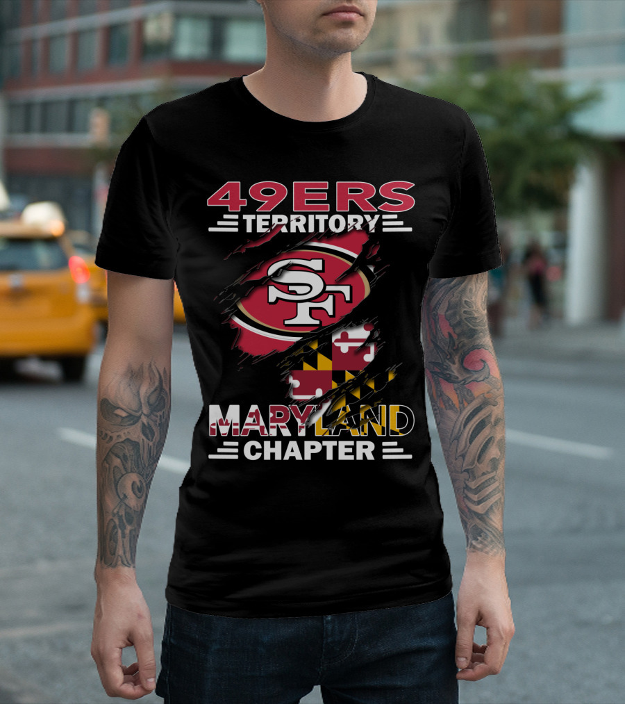 49ers Territory SF Maryland Chapter T-Shirt