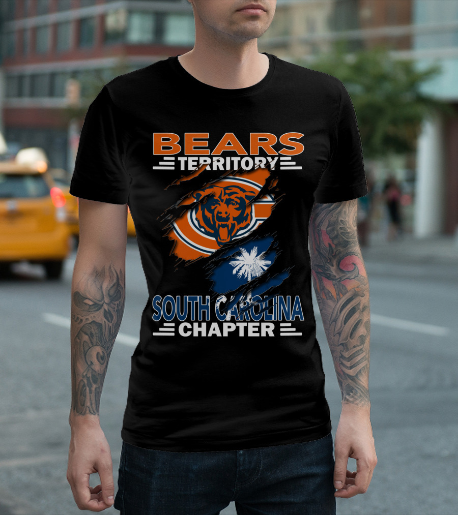 Bears Territory South Carolina Chapter Palmetto Football Fan Club T-Shirt