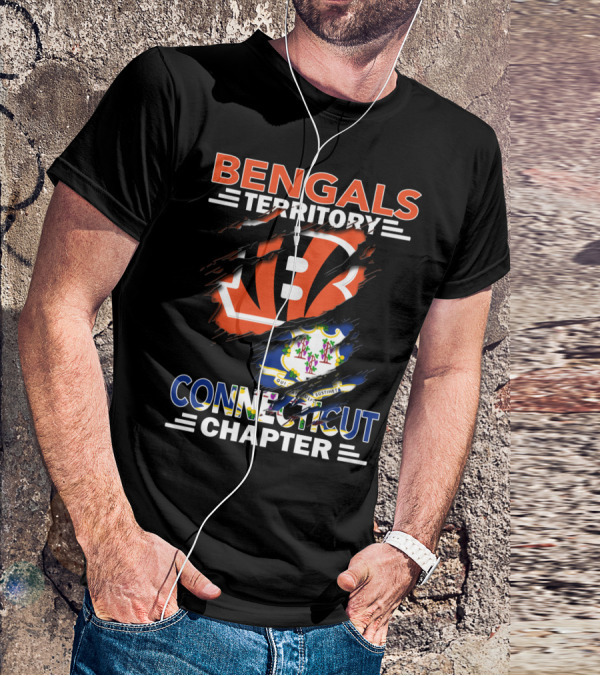 Bengals Territory Fandom Connecticut Chapter Sports Community T-Shirt