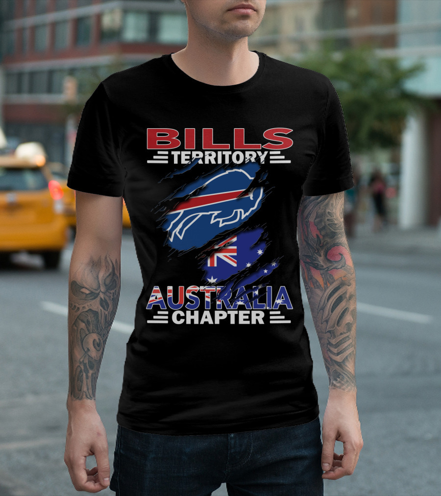 Bills Territory Australia Chapter Buffalo Flag Edition T-Shirt