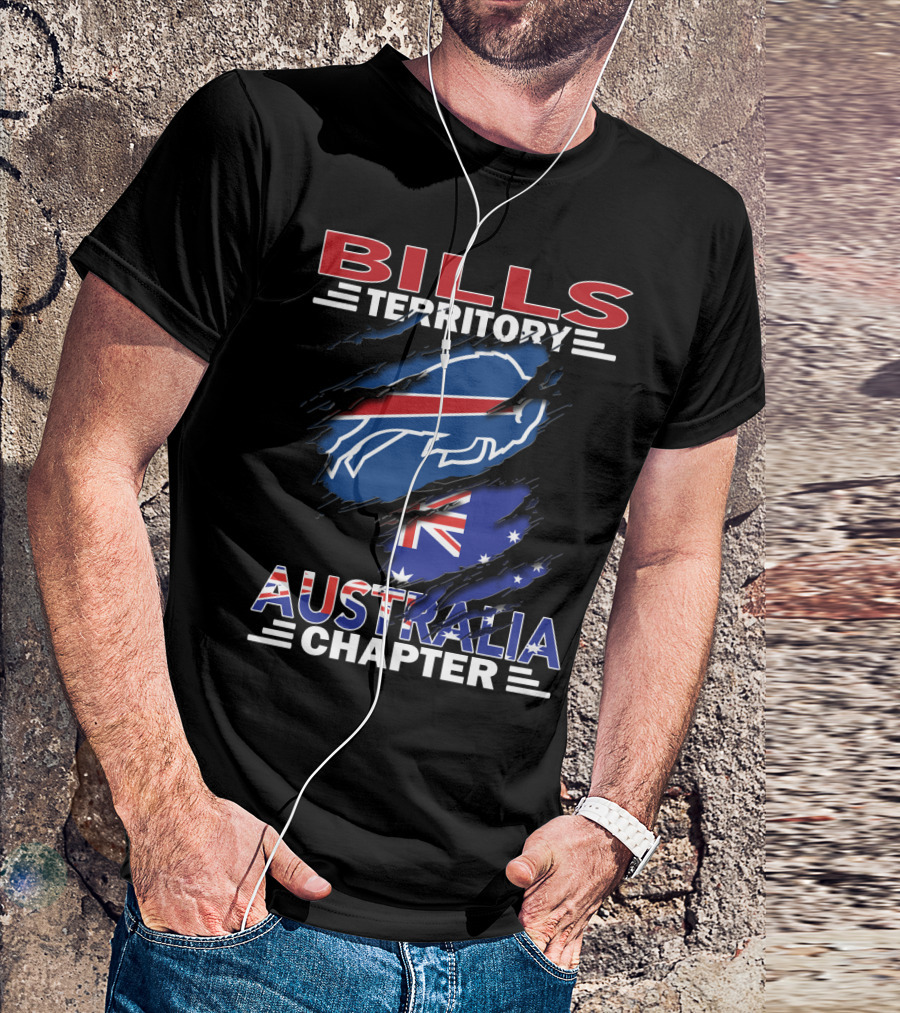Bills Territory Australia Chapter Buffalo Flag Edition T-Shirt
