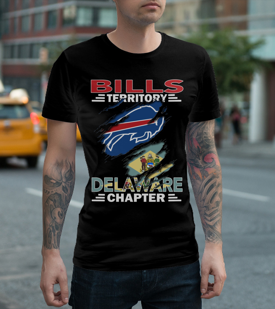 Bills Territory Delaware Chapter Buffalo Bills Fan Community T-Shirt