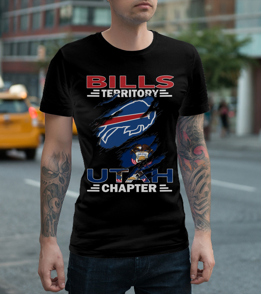 Bills Territory Utah Chapter Fan Community T-Shirt