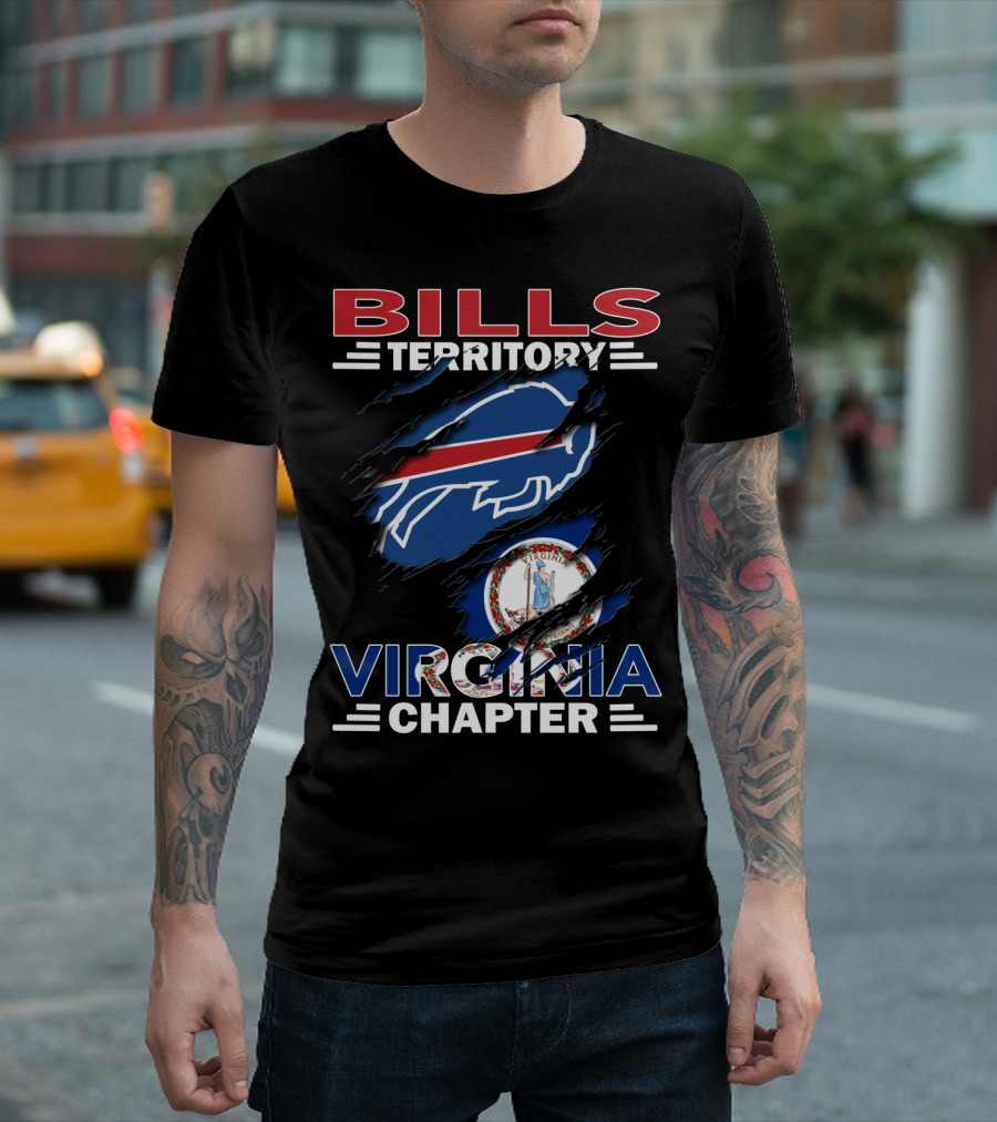 Bills Territory Virginia Chapter Buffalo Bills Fan Club T-Shirt