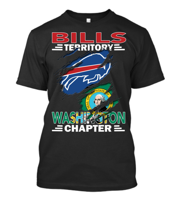 Bills Territory Washington Chapter Seal T-Shirt